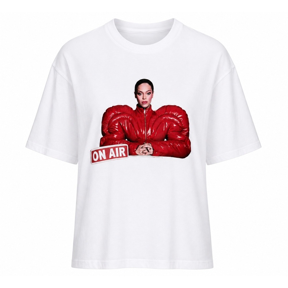 Beyonce Renaissance World Tour 2023 Merch Tee Shirt White On Air Graphic Size L